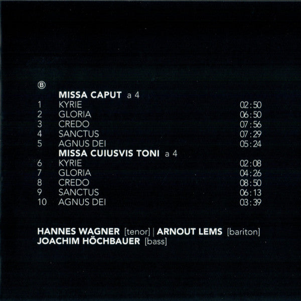 Johannes Ockeghem, Beauty Farm : Masses 2 (2xCD, Ltd)