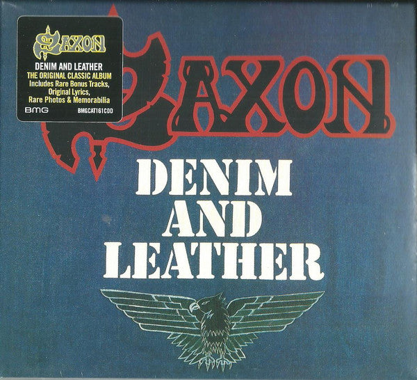 Saxon : Denim And Leather (CD, Album, RE, Dig)