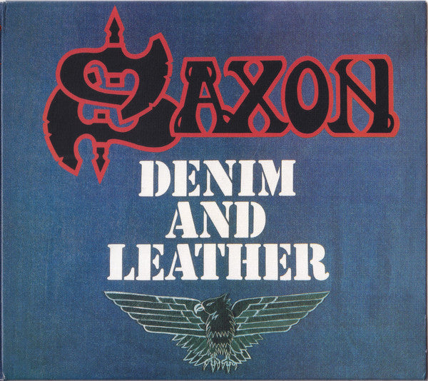 Saxon : Denim And Leather (CD, Album, RE, Dig)