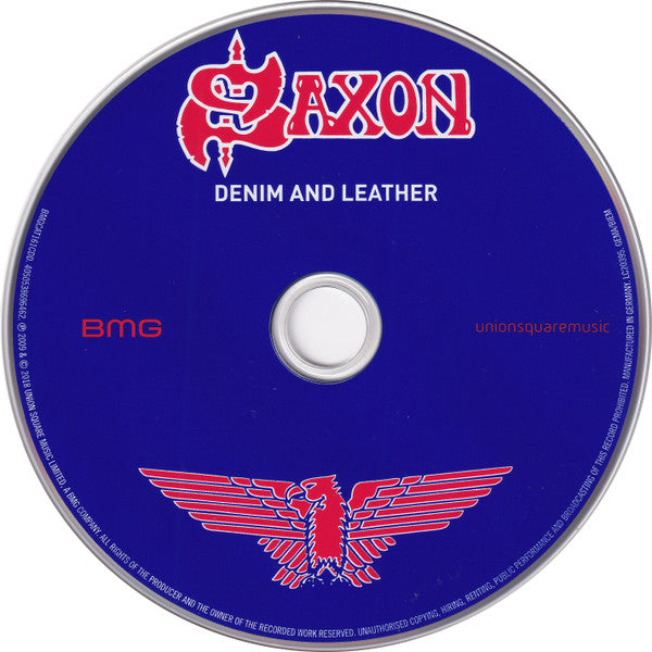 Saxon : Denim And Leather (CD, Album, RE, Dig)