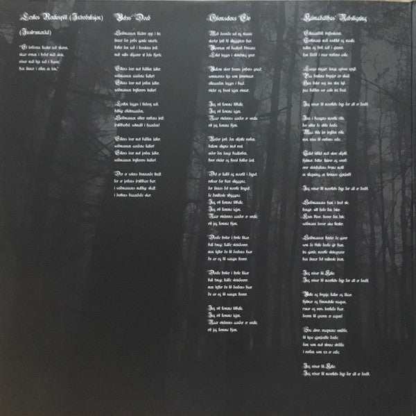 Burzum : Belus (2xLP, Album, Ltd)