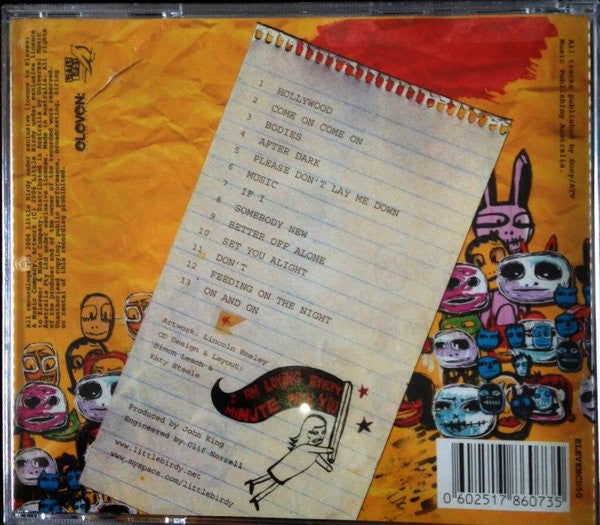 Little Birdy : Hollywood (CD, Album, RP)