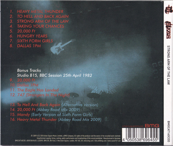 Saxon : Strong Arm Of The Law (CD, Album, RE, Dig)