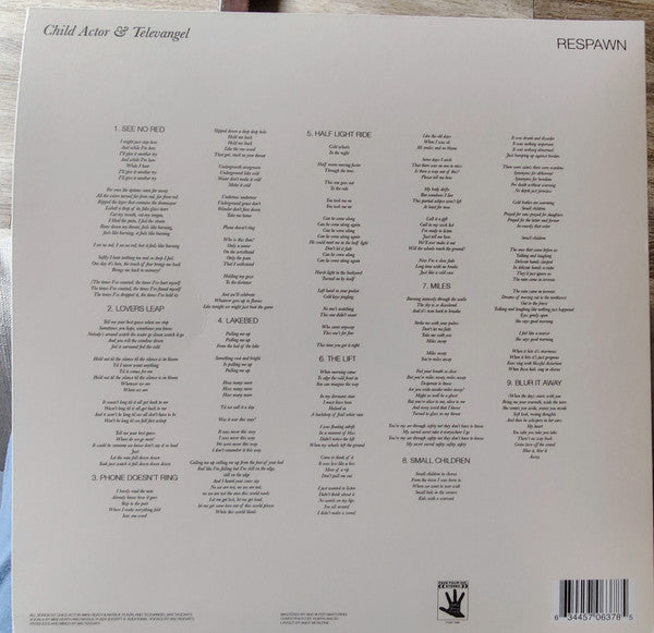 Child Actor, Televangel : Respawn (LP, Album)