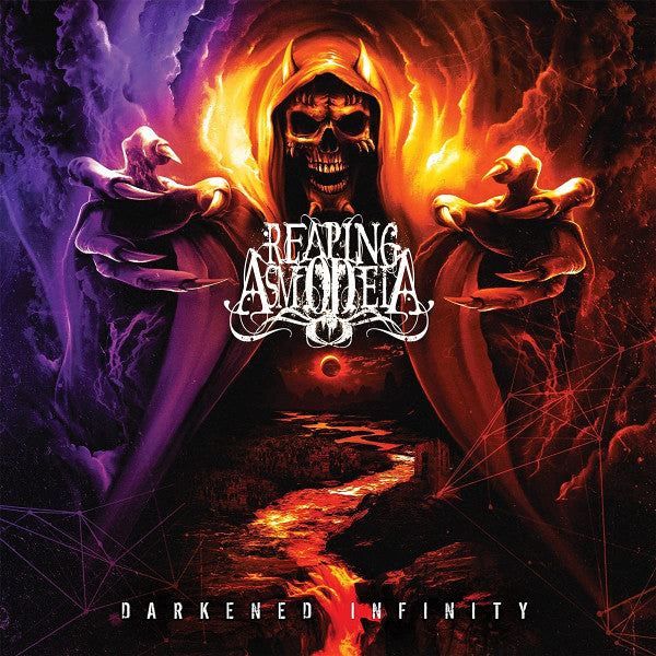 Reaping Asmodeia : Darkened Infinity (LP, Album, Ltd, Ora)
