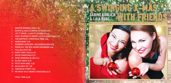 Sabine Kühlich & Laia Genc : A Swinging X-Mas With Friends (CD, Album)