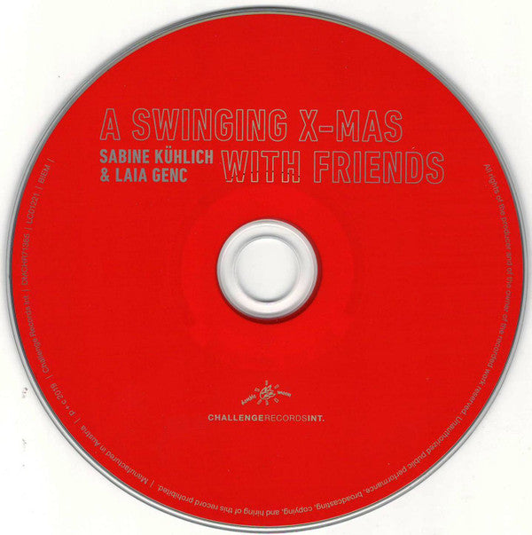Sabine Kühlich & Laia Genc : A Swinging X-Mas With Friends (CD, Album)
