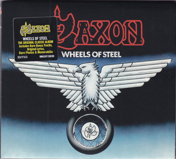 Saxon : Wheels Of Steel (CD, Album, RE, Dig)