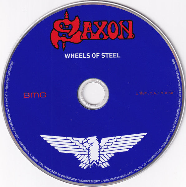 Saxon : Wheels Of Steel (CD, Album, RE, Dig)