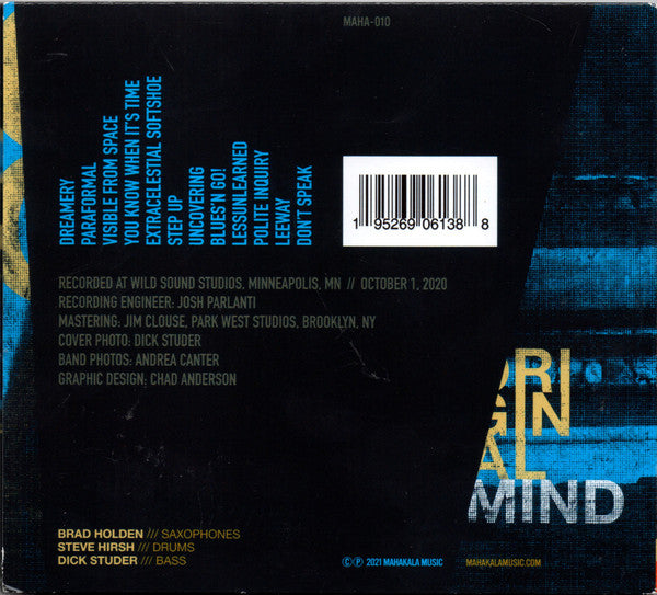 Original Mind : You Know When It's Time (CDr, Album)