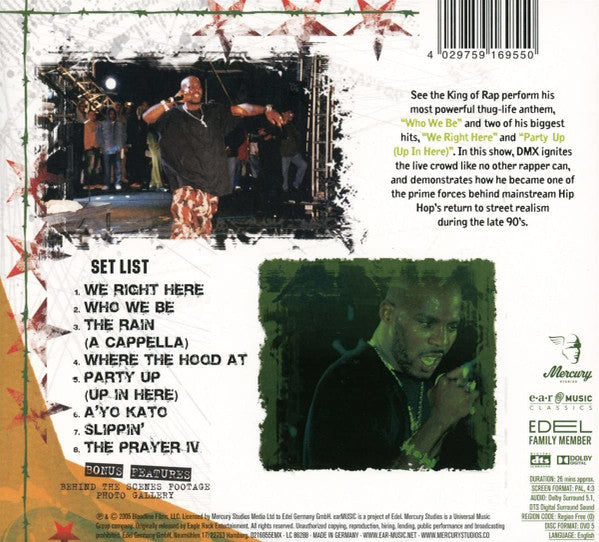 DMX : Smokeout Festival Presents DMX (CD, RE + DVD-V, RE)
