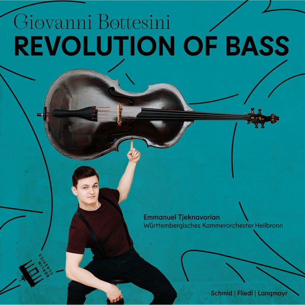 Giovanni Bottesini, Dominik Wagner (2), Württembergisches Kammerorchester : Revolution Of Bass (CD)