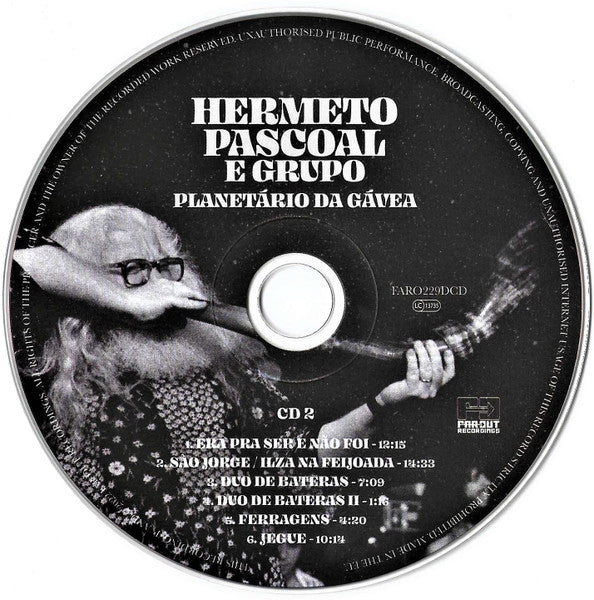 Hermeto Pascoal E Grupo : Planetário Da Gávea (2xCD, Album)