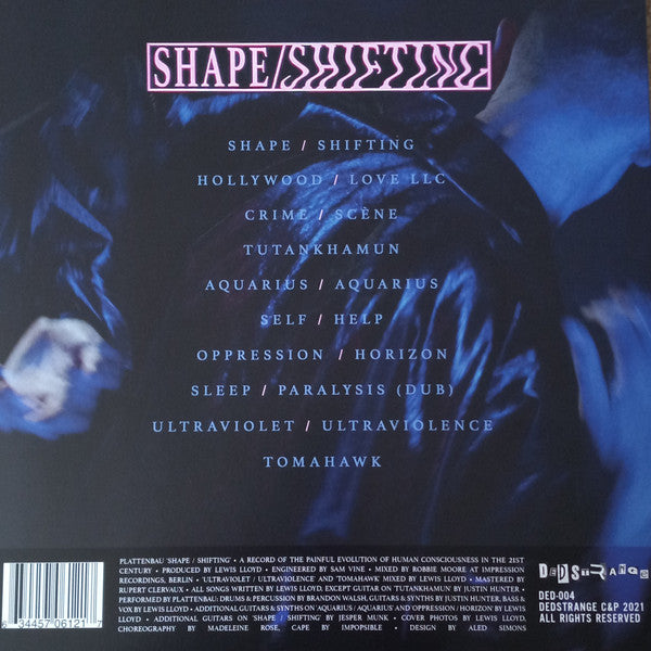 Plattenbau (2) : Shape/Shifting (LP, Album, Pur)