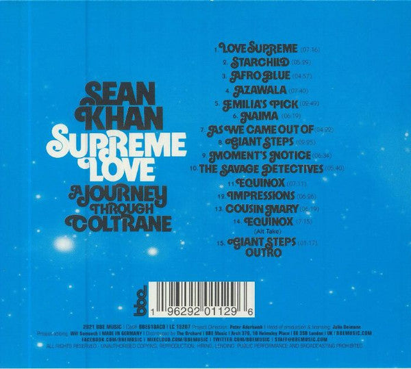 Sean Khan : Supreme Love (A Journey Through Coltrane) (CD, Album)