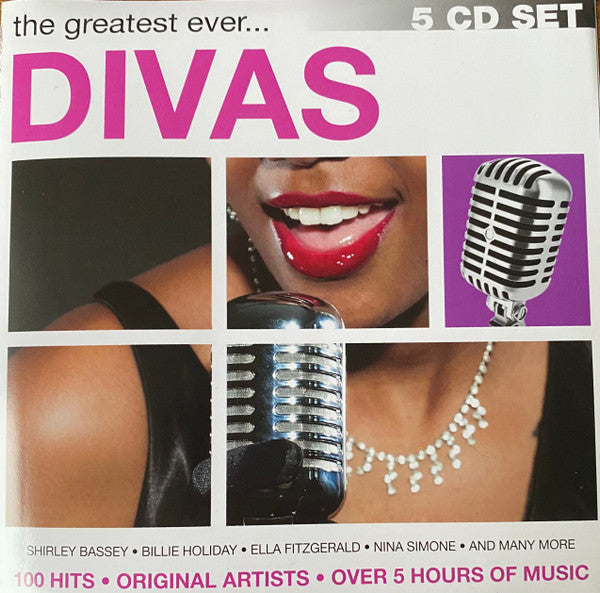 Various : The Greatest Ever... Divas (5xCD, Comp)