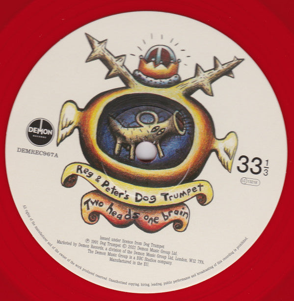 Dog Trumpet : Two Heads One Brain (LP, Album, RE, Red)