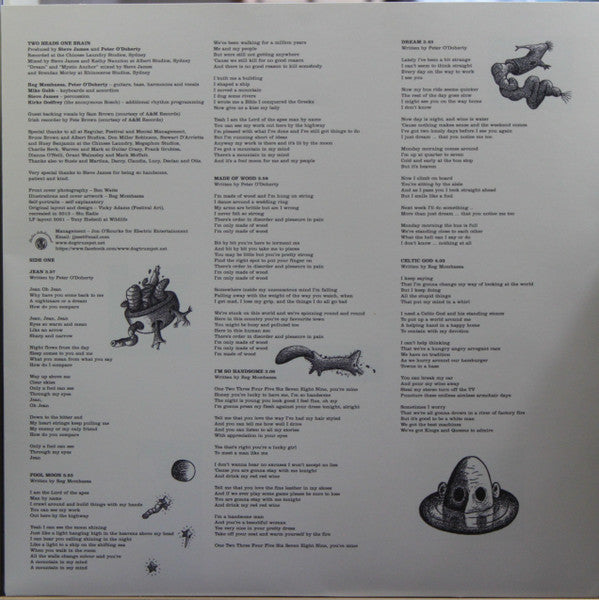 Dog Trumpet : Two Heads One Brain (LP, Album, RE, Red)