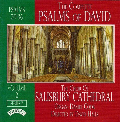 The Choir Of Salisbury Cathedral, Daniel Cook (2), David Halls : The Complete Psalms Of David: Volume 2, Series 2 (CD, Album)