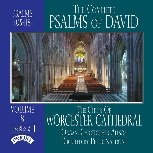 Choir Of Worcester Cathedral, Christopher Allsop, Peter Nardone : The Complete Psalms Of David: Volume 8, Series 2 (CD, Album)