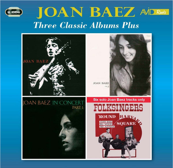 Joan Baez : Three Classic Albums Plus (2xCD, Comp)
