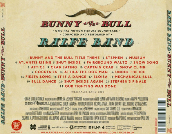 Ralfe Band : Original Motion Picture Soundtrack: Bunny And The Bull (CD, Album)