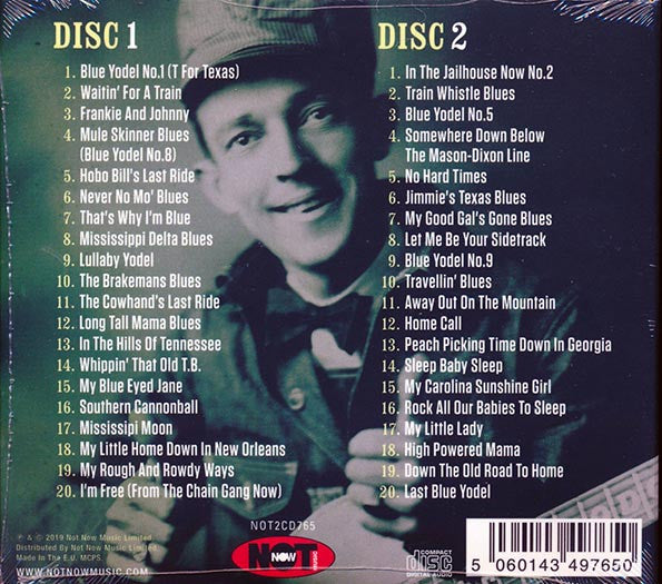 Jimmie Rodgers : The Very Best Of Jimmie Rodgers (2xCD, Comp)
