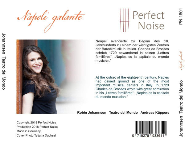 Robin Johannsen, Teatro Del Mondo, Andreas Küppers : Napoli Galante (CD)