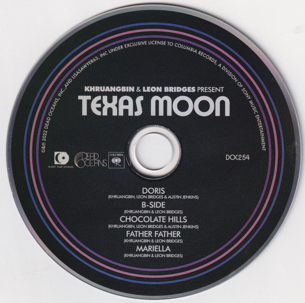 Khruangbin & Leon Bridges : Texas Moon (CD, EP)
