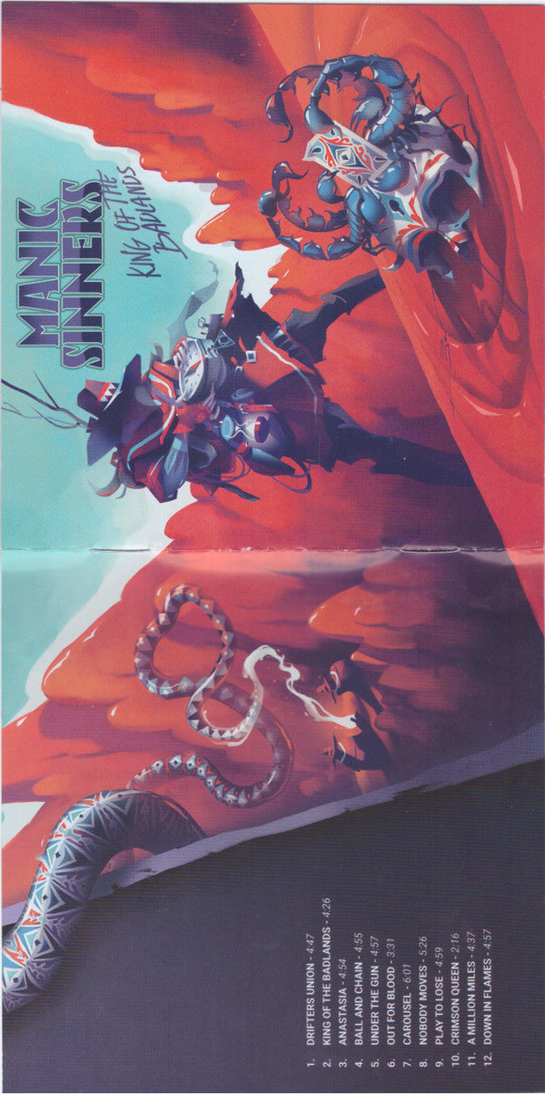 Manic Sinners : King Of The Badlands (CD, Album)