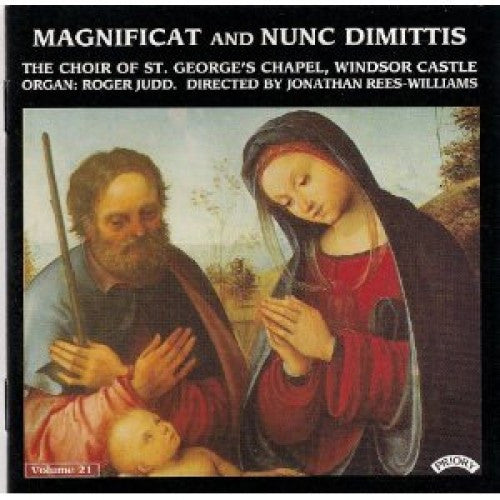 The Choir Of St George's Chapel, Roger Judd Directed By Jonathan Rees-Williams : Magnificat And Nunc Dimittis: Volume 21 (CD, Album)