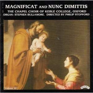The Choir Of Keble College Oxford, Stephen Bullamore Directed By Philip Stopford : Magnificat And Nunc Dimittis: Volume 20 (CD, Album)