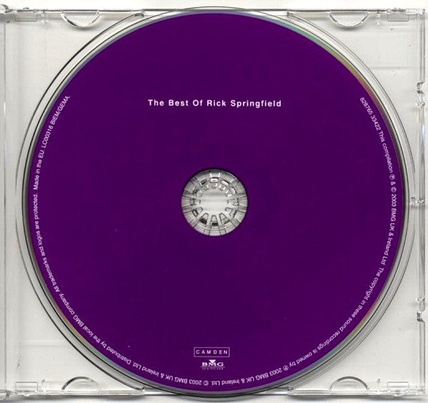Rick Springfield : The Best Of Rick Springfield (CD, Comp)