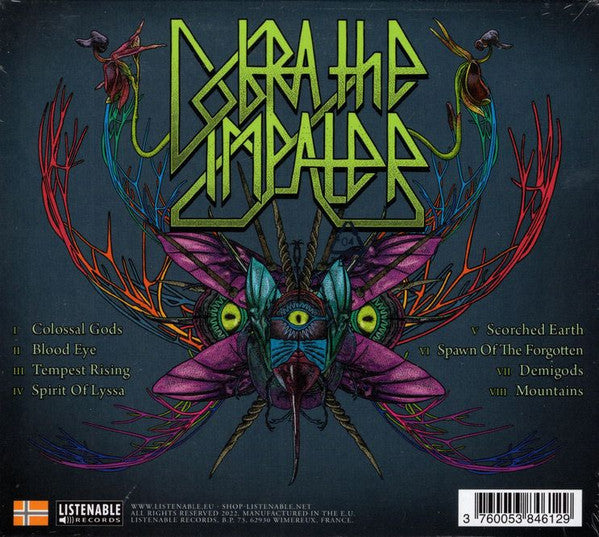Cobra The Impaler : Colossal Gods (CD, Album)
