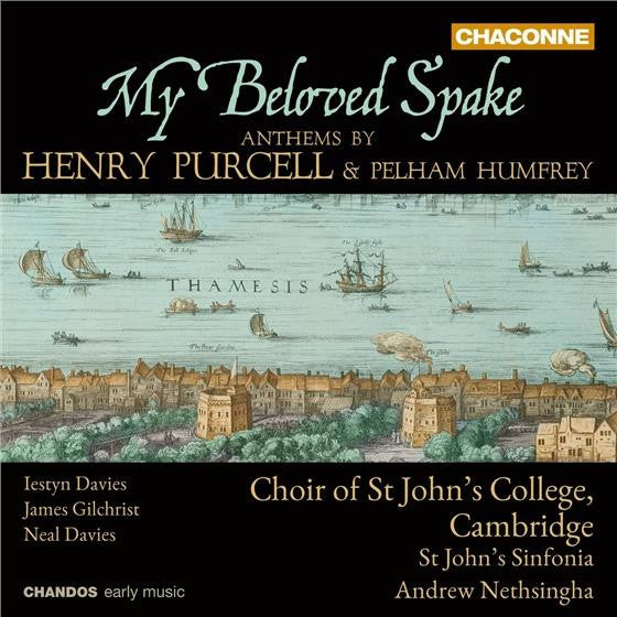 Henry Purcell, Pelham Humfrey - St. John's College Choir : My Beloved Spake  (CD)