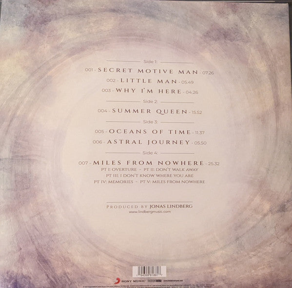 Jonas Lindberg & The Other Side : Miles From Nowhere (2xLP, Album, 180 + CD, Album)