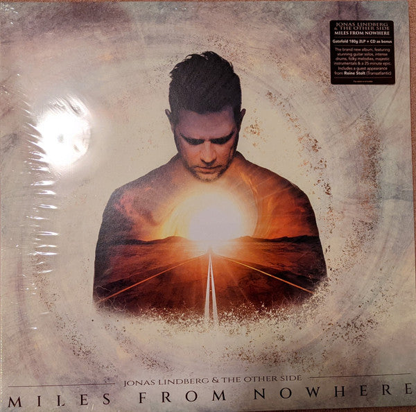 Jonas Lindberg & The Other Side : Miles From Nowhere (2xLP, Album, 180 + CD, Album)