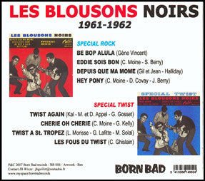 Les Blousons Noirs : Les Blousons Noirs 1961-1962 (CD, Album)