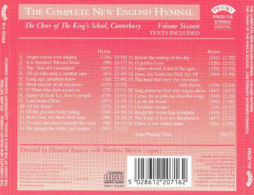 Choir Of King's School, Canterbury Directed By Howard Ionascu : The Complete New English Hymnal - Volume Sixteen (CD, Album)