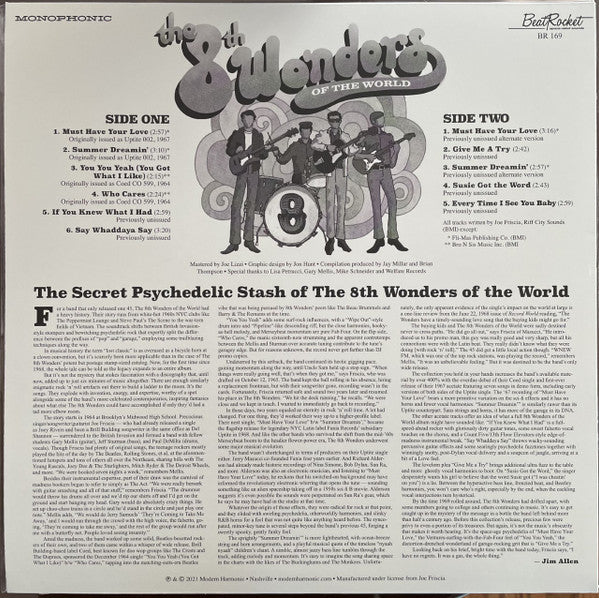 8th Wonders Of The World : The 8th Wonders Of The World (LP, Comp, Mono, Ora)