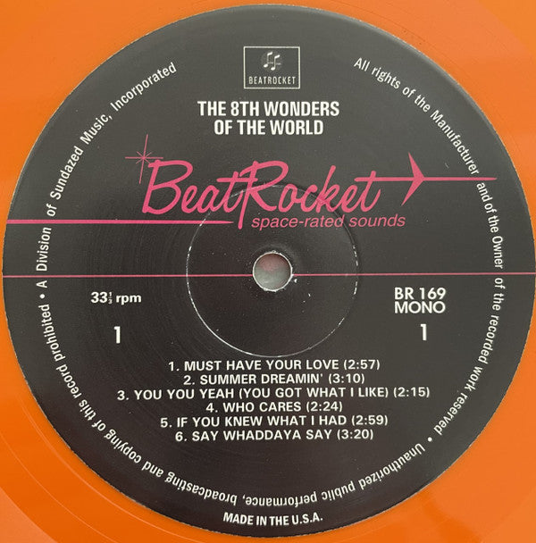 8th Wonders Of The World : The 8th Wonders Of The World (LP, Comp, Mono, Ora)