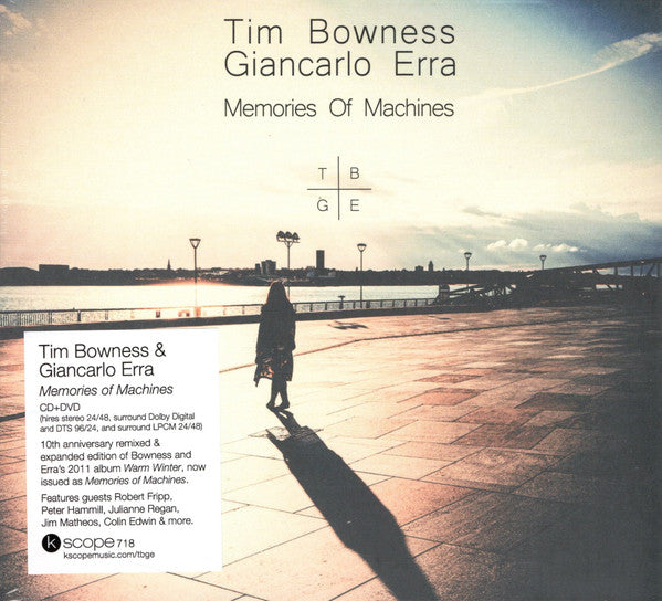 Tim Bowness, Giancarlo Erra : Memories Of Machines (CD, Album, RE + DVD-V, Multichannel + Dig)