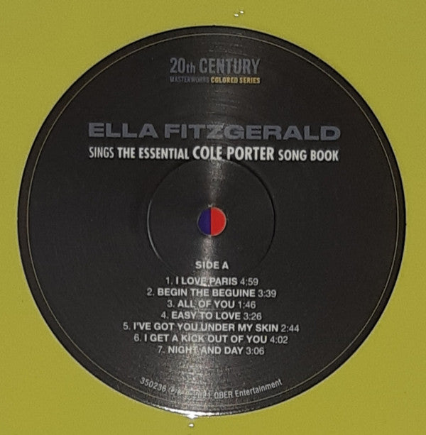 Ella Fitzgerald : Sings The Essential Cole Porter Song Book (LP, Comp, Ltd, Yel)