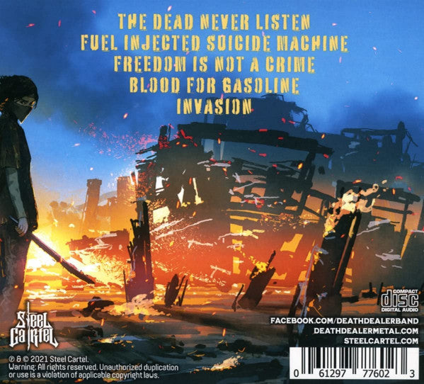 Death Dealer (3) : Fuel Injected Suicide Machine (CD, EP + CD, Smplr)