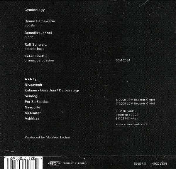 Cyminology : As Ney (CD, Album)