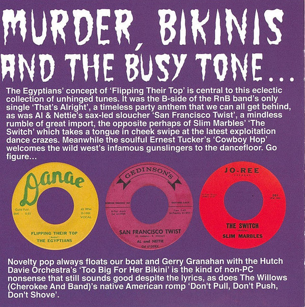 Various : Lux And Ivy Say Flip Your Top (Sinners And Penguins Doing The San Francisco Twist) (2xCD, Comp)
