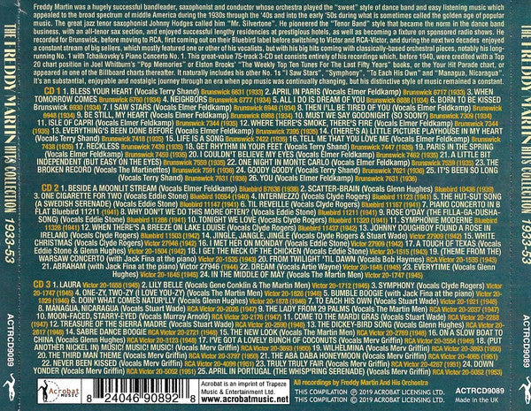 Freddy Martin And His Orchestra : The Hits Collection 1933-53 (3xCDr, Comp)