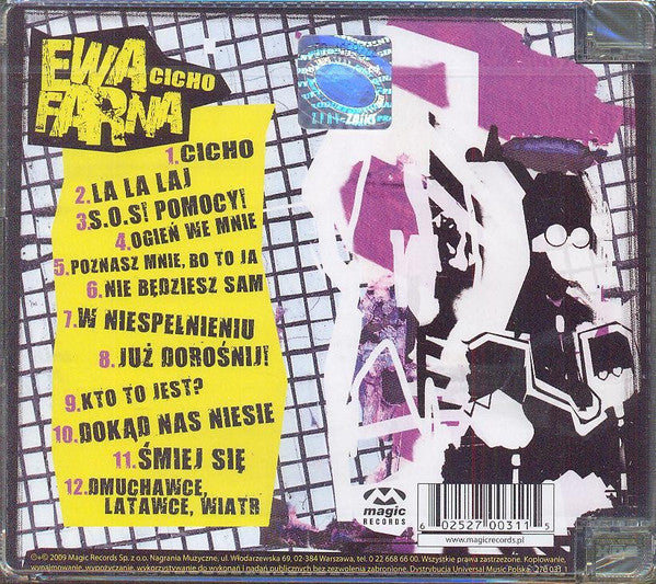 Ewa Farna : Cicho (CD, Album)