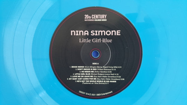 Nina Simone : Little Girl Blue (LP, Album, Ltd, RE, Blu)
