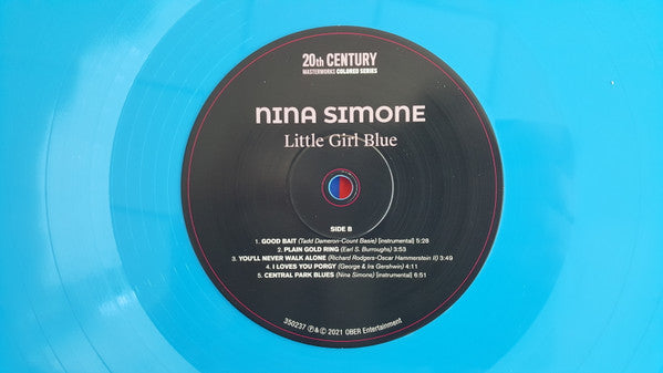 Nina Simone : Little Girl Blue (LP, Album, Ltd, RE, Blu)